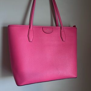 Watermelon/Papaya Kate Spade tote bag